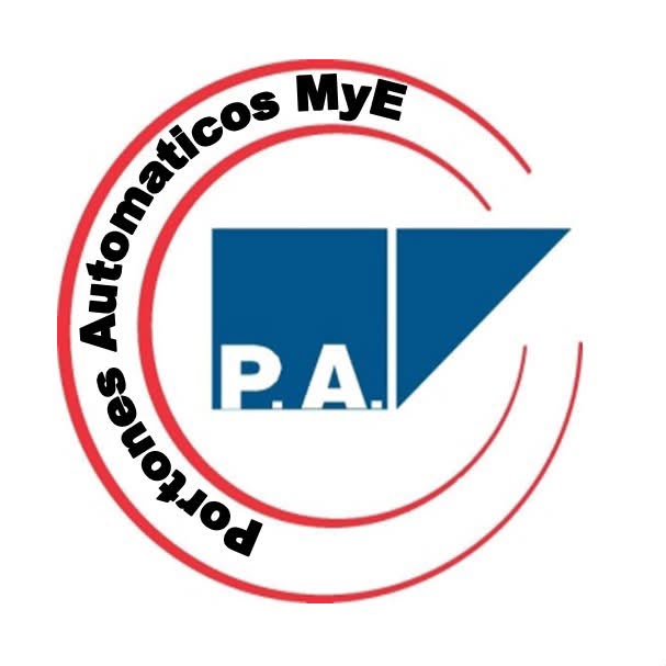 Logo Portones Automáticos MyE